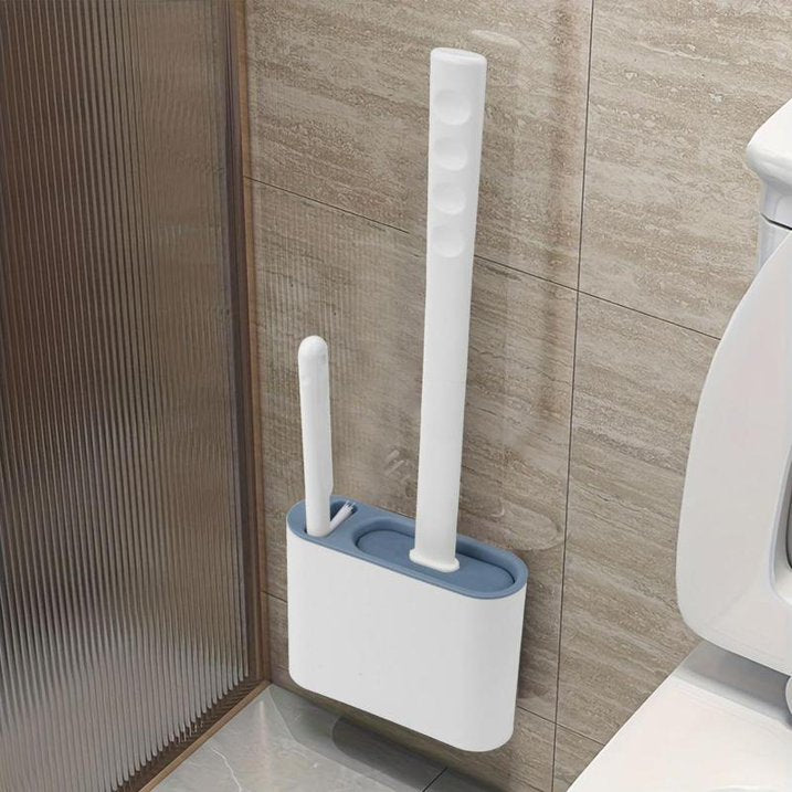 Wall-Mounted Toilet Brush: Total Effortless Clean! ✨🚽