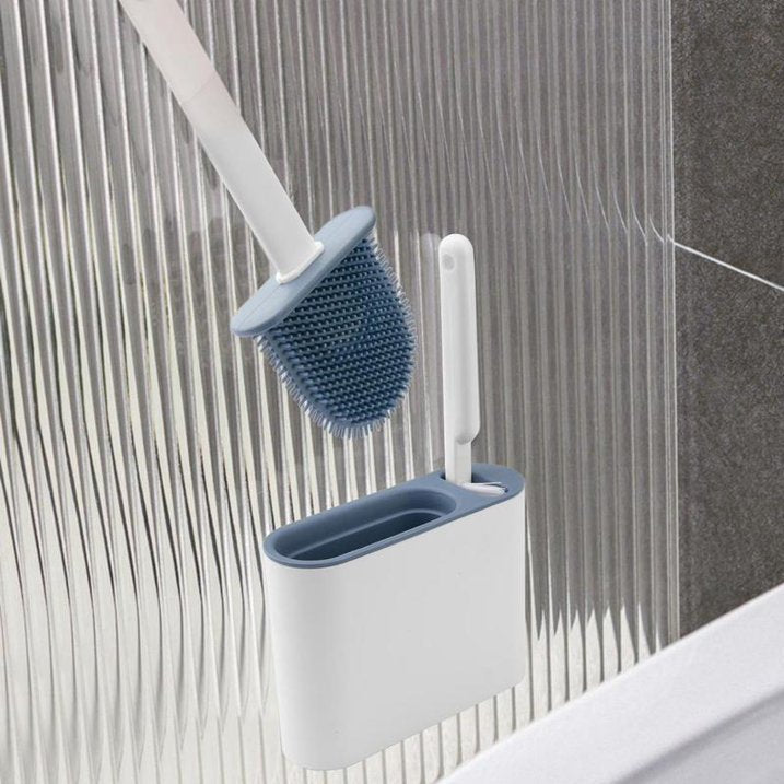 Wall-Mounted Toilet Brush: Total Effortless Clean! ✨🚽